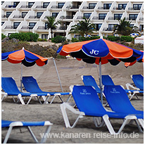 kanaren, teneriffa, hotelanlage, liegestuehle